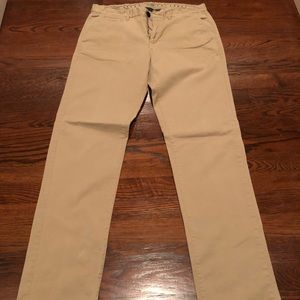 Armani Exchange Men’s Classic slim-fit chino pants